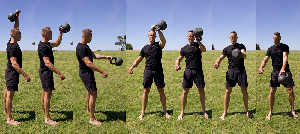 Phil McDougall Kettlebell Snatch