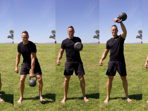 Four Phases of the Kettlebell Snatch
